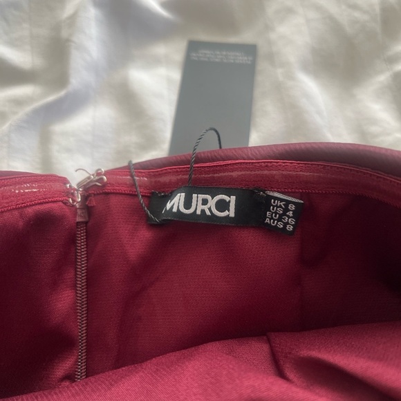 ✨ Stunning MURCI Strapless Mini Dress ✨ NWT - Picture 8 of 8